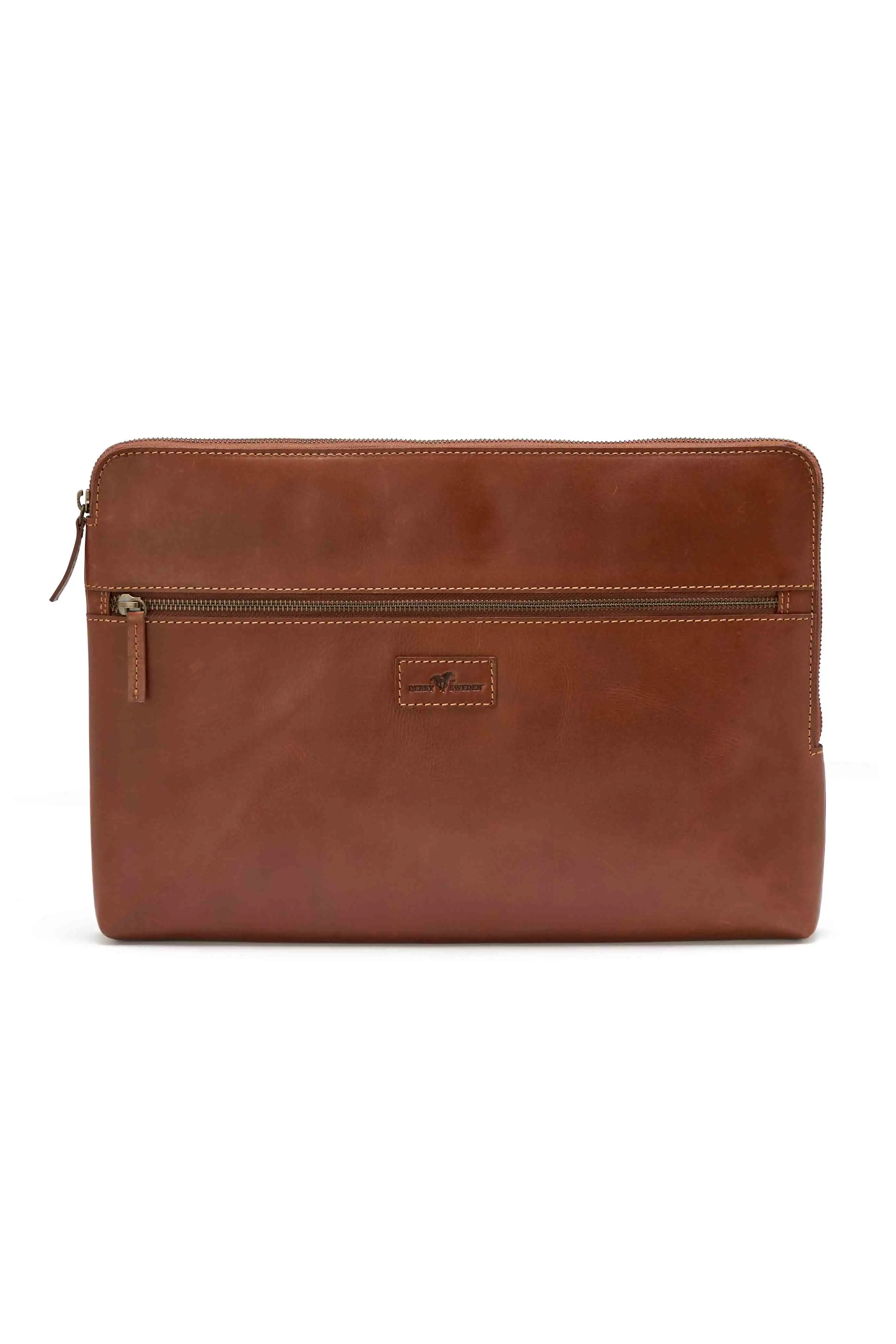 Leather Line Computer Case Cognac